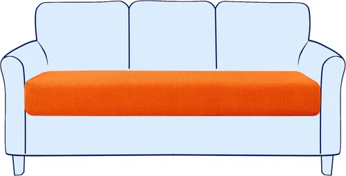 Miniatura 37 de SUBRTEX Funda Deslizable para Sofá RV de Múltiples Asientos Fundas Protectoras Loveseat Elástica Duradera Sofá Spandex Elástico Protector de Muebles