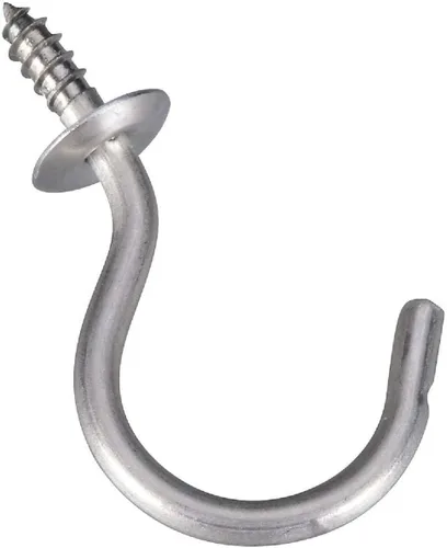 Miniatura 2 de NATIONAL MFG/SPECTRUM BRANDS HHI N348-458 Gancho de taza de acero inoxidable de 1-1/2 pulgadas