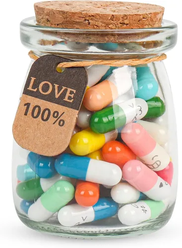 Mensaje de letras en una botella, preciosas notas para parejas, regalos para él/ella, novio/novia, cumpleaños, día de San Valentín, día de la madre,