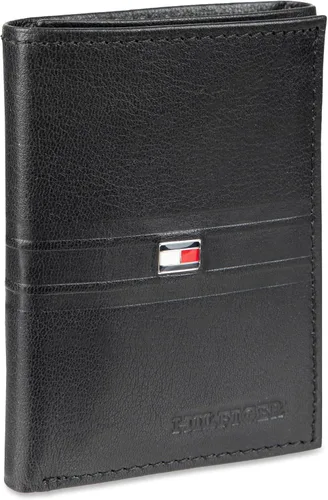 Miniatura 26 de Tommy Hilfiger - Cartera para hombre, triple pliegue, delgada, incluye ventana de identificación y tarjetero para tarjetas de crédito