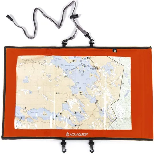 Miniatura 9 de AquaQuest Trail Map - Funda 100% impermeable para bolsa seca, protector de mapas, soporte para documentos al aire libre con ventana transparente