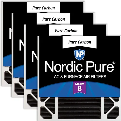 Miniatura 38 de Nordic Pure 20 x 20 x 5 (19_5/8 x 19_7/8 x 4_3/8) Honeywell/Lennox MERV 12 filtros de aire de repuesto, 2