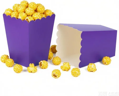 Miniatura 11 de Cajas negras para palomitas de maíz, mini caja de papel para palomitas de maíz, contenedor de cartón para palomitas de maíz para fiestas, paquete