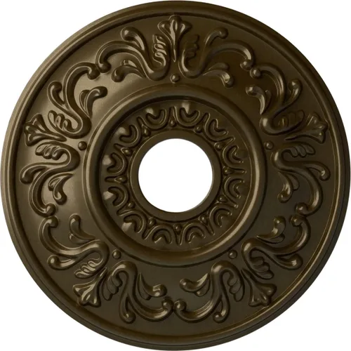 Miniatura 30 de Ekena Millwork CM18VLFCS Medallón de Techo de Valeta, Cobre Flash