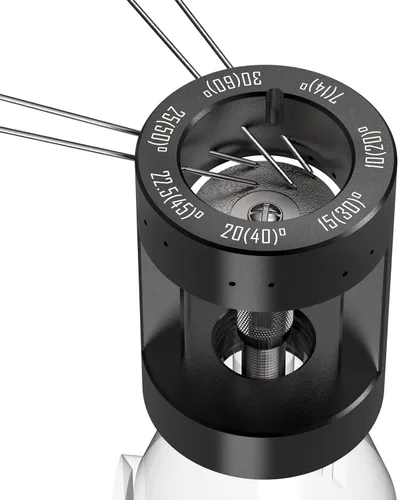 Miniatura 12 de 3mirrors - Afilador de electrodos de tungsteno de aluminio con cabezal de herramienta de soldadura TIG, ranura de corte multiángulo