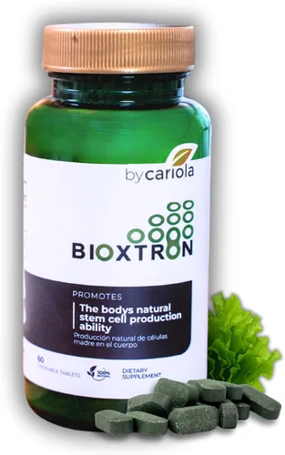 Miniatura 13 de Bioxtron Suplemento Natural de Células Madre en Cápsulas - Algas Azules y Verdes, Espirulina, Apoyo Energético - 60 Cápsulas