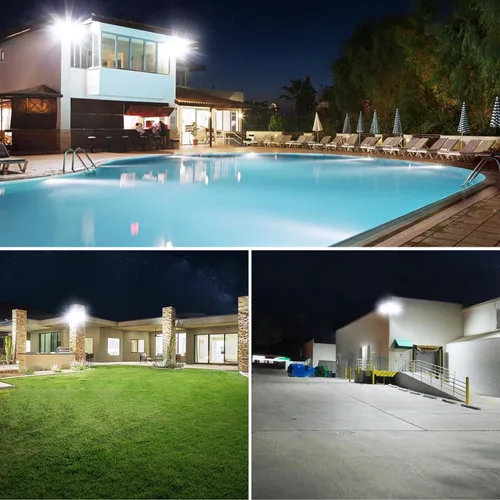 Miniatura 7 de Onforu Luces de inundación de 130 W para exteriores, luz LED de brillo de 13000 lm en el exterior, reflector exterior LED impermeable IP65 con 3