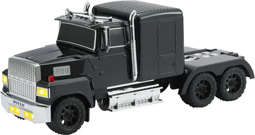 WSTER American Truck Altavoz Bluetooth, modelo de coche retro, inalámbrico portátil con sonido estéreo HD, emparejamiento TWS, reproducción Negro