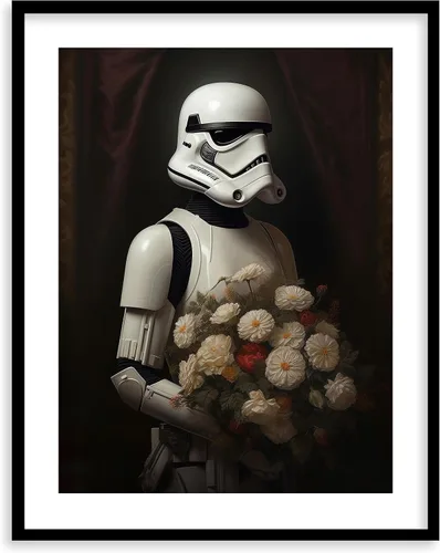 Miniatura 37 de Láminas de Arte de Retratos Victorianos de Star Wars - Impresión de Arte Fino Giclée Premium - Decoración de Pared Steampunk Estética, Póster Darth
