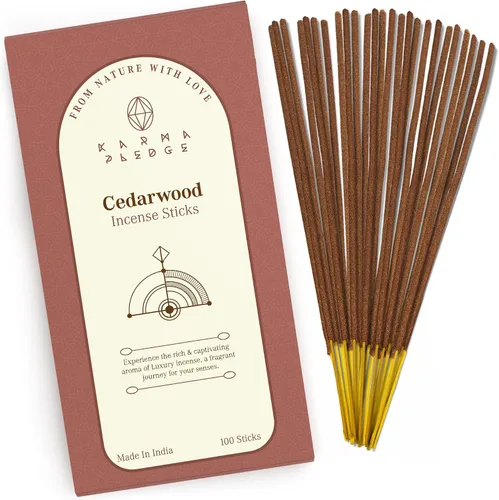 Miniatura 43 de Bakhoor - Varitas de incienso orgánicas sumergidas a mano, 100 varillas con hierbas naturales e ingredientes aromáticos, tiempo de combustión de 45