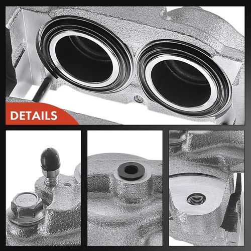 Miniatura 7 de A-Premium Conjunto de Pinza de Freno de Disco Compatible con Modelos Selectos de Toyota - Sequoia 2008-2015, Tundra 2007-2015 - Lado Delantero