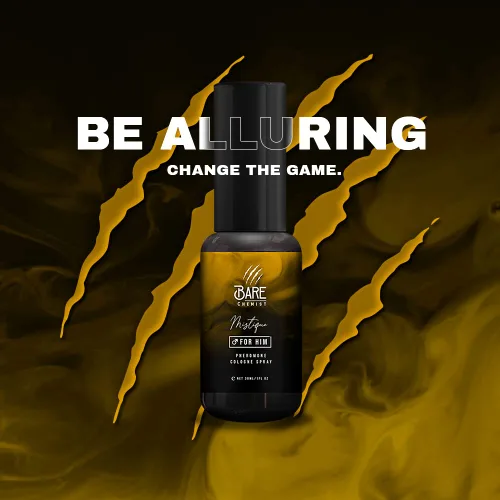 Miniatura 2 de Mystique - Colonia de feromonas para hombres, fórmula concentrada extra fuerte, aroma exótico de larga duración, espray de 1.01 onzas líquidas