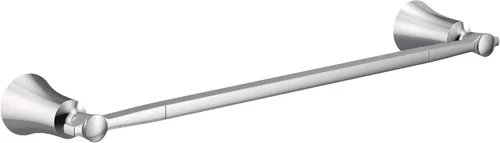 Miniatura 7 de Moen YB0324BG Flara - Toallero individual de 24 pulgadas, oro cepillado