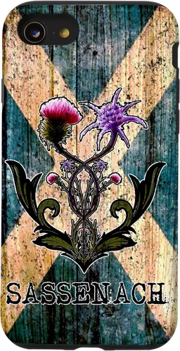 Miniatura 18 de Purple Thistle Flower Scottish Flag Scots Sassenach Vintage Case for iPhone 17