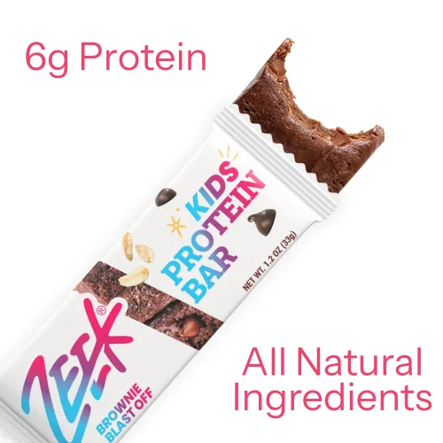 Miniatura 6 de ZEEK BAR - Barras de proteína para niños - 0.16 oz de proteína - Todo natural, sin OMG, sin gluten - Variedad, 12 unidades - Fórmula nueva y mejorada
