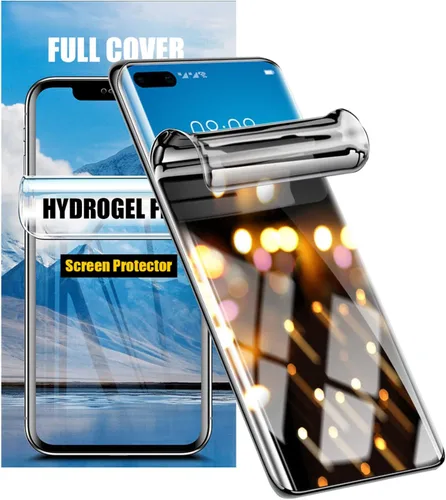 Miniatura 11 de LOOKSEVEN Paquete de 2 protectores de pantalla de hidrogel de privacidad para Samsung Galaxy S21, película protectora de TPU suave de alta