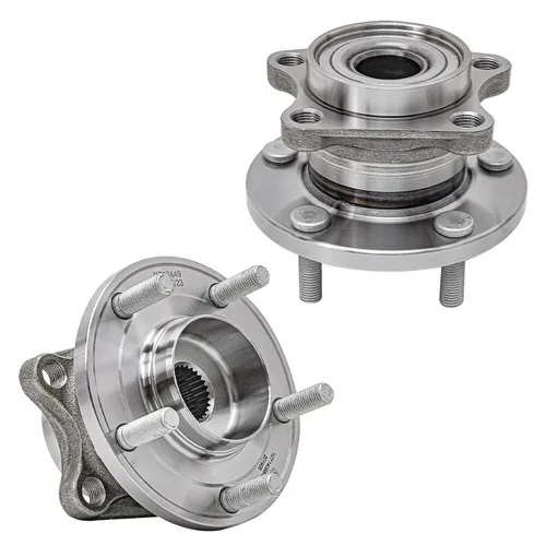 Miniatura 38 de Detroit Axle - 2 Cubos de Cojinetes de Rueda Delantera para Dodge Ram 1500 2009-2011, Conjunto de Cojinetes de Rueda y Cubos 2010, Par de Cubos