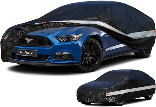Miniatura 11 de Funda para Automóvil de 10 Capas Impermeable para Todo Clima para Coupé Hatchback, 100% Impermeable Fundas para Automóvil de Exterior Ajuste