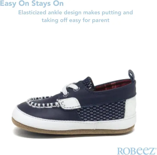 Miniatura 2 de Robeez First Kicks - Zapatos y tenis unisex para bebés y niños pequeños, de 0 a 24 meses
