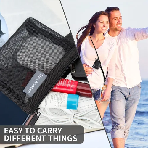 Miniatura 3 de HOTEMIA Cordón para teléfono y correas para la muñeca, cordón para celular ajustable cruzado con billetera desmontable, cordón para iPhone de 8mm