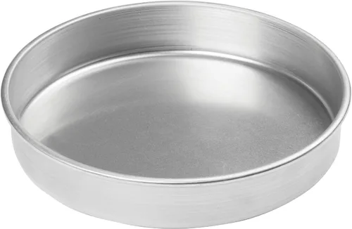 Miniatura 5 de Winco Molde redondo de aluminio resistente para pasteles de capas, 8" x 2
