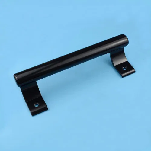 Miniatura 4 de WANLIAN Manija de puerta corredera de aleación de aluminio, moderna manija de metal negro para balcón, baño, puertas de armario
