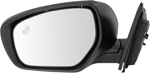 Miniatura 145 de TRQ Espejo plegable con calefacción eléctrica del lado del conductor con indicador de punto ciego pintura a juego negro liso compatible con Kia