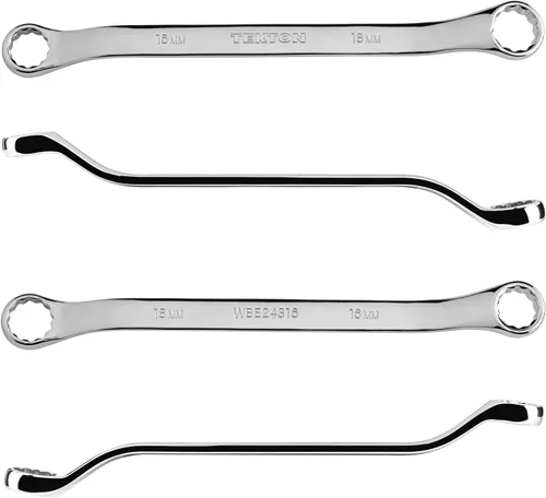 Miniatura 2 de TEKTON 16 x 18 mm 45-Degree Offset Box End Wrench WBE24316
