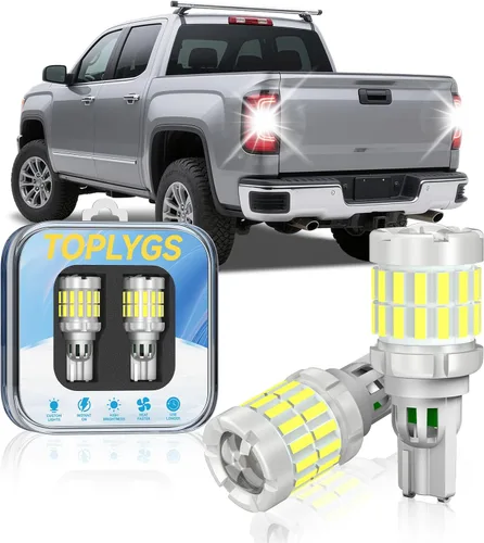 Miniatura 11 de Bombilla 912 921 compatible con Subaru 2005-2025 Outback Bombilla de luz de reversa, 6000K blanco, repuesto de bombilla LED T15 OEM super brillante