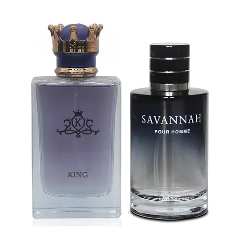 Miniatura 25 de King&1 Billion Lucky Men Colonia Set Eau De Parfum Spray para hombres, notas afrutadas enriquecidas por una fuerte fragancia a base de madera, ideal