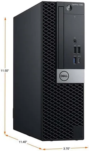 Miniatura 5 de DELL Computadora de escritorio Optiplex 7060 SFF Intel 8ª generación i7-8700 (6 núcleos) 16GB DDR4 Ram 256GB NVMe M.2 SSD WiFi y Bluetooth