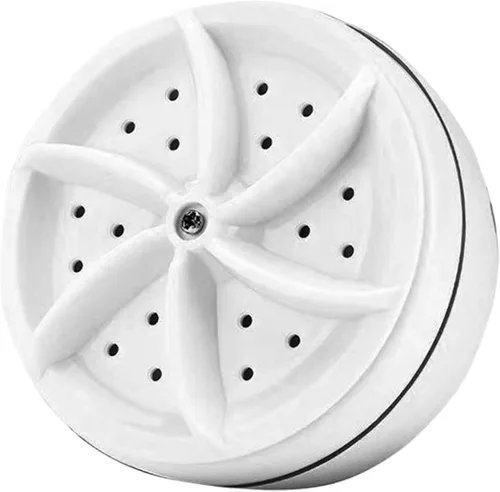 Lavadora portátil de succión fuerte Mini lavadora Turbo IPX7 Impermeable Turbo Lavadora Auto Off Mini lavandería con luz azul para limpiar