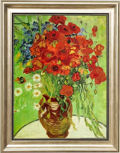 Miniatura 30 de ELITEAART- La noche estrellada por Vincent Van Gogh, pintura al óleo, reproducción de pintura al óleo, impresión en lienzo giclée, tamaño marcado