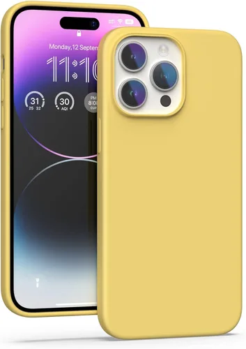 Miniatura 154 de Funda de silicona líquida compatible con iPhone 11 (6.1 pulgadas), cubierta de goma de gel de protección completa con forro de microfibra suave