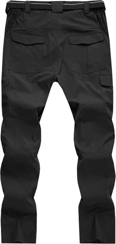 Miniatura 55 de Pantalones de senderismo para hombre, ligeros, resistentes al agua, de secado rápido, pesca, viajes, campamento, al aire libre, transpirables