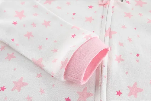 Miniatura 8 de ZAV Solid Unisex Infants Clothes Baby Boys Girl Footed Jumpsuits Cotton Rompers