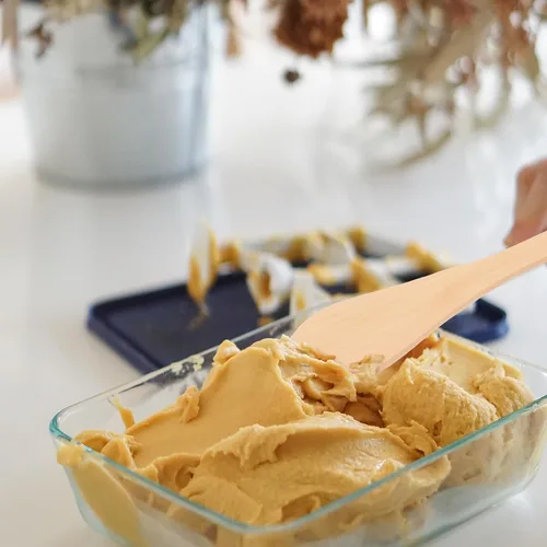 Miniatura 2 de DOITOOL 20 cuchillos de mantequilla de madera, esparcidores de queso de gelatina de 5.9 pulgadas, esparcidores de mermelada de pan, mini espátulas
