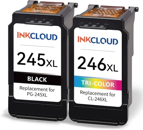 Miniatura 8 de INKCLOUD Cartuchos de tinta compatibles de repuesto para Canon PG-245XL CL-246XL para Canon Pixma MX492 MX490 MG3022 MG2920 MG2522 TS202 MG2420