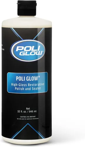 Poli Glow Restaurador de fibra de vidrio de 32 onzas. Hecho para barcos y vehículos recreativos y más.