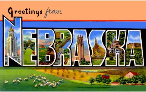 Miniatura 79 de CafePress I Love Nebraska Taza de café de cerámica de 11 oz (11.0 fl oz)