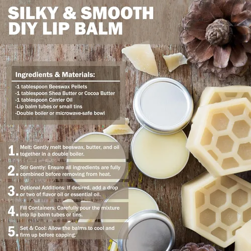 Miniatura 7 de Gránulos de cera de abeja blanca de 16 onzas / 1 libra, 100% puro y natural, triple filtrado para el cuidado de la piel, cara, cuerpo y cabello
