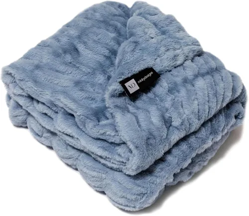 Miniatura 12 de Minky Designs Manta Minky Gris Ceniza – Manta de Tiro de Piel Sintética Ultra Suave para Sofá, Cama y Hogar – Esponjosa, Cálida y Lujosa – Colección