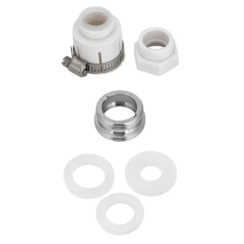 Miniatura 7 de UF - Filtro de agua para grifo de acero inoxidable, doble salida para fregadero de cocina, purificador de grifo con filtración de 7 etapas, núcleo