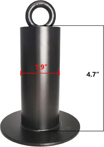 Miniatura 3 de J Bryant Fitness - Pin de carga de 2 pulgadas, sistema de polea LAT, accesorio para máquina de cable, garaje, gimnasio, gimnasio en casa, equipos