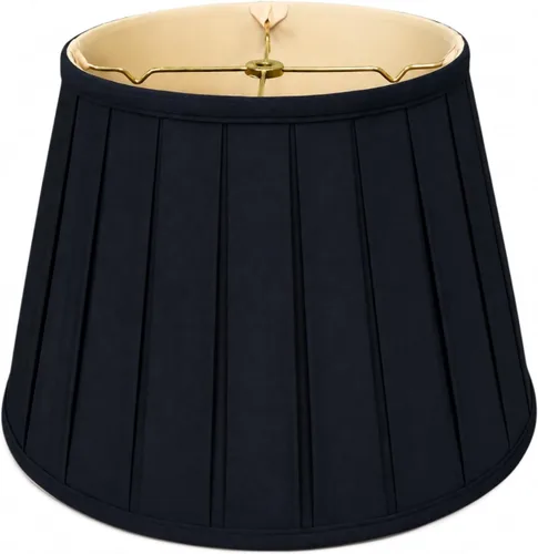 Miniatura 17 de Royal Designs, Inc. Empire English Pleat Lamp Shade, BSO-724-14BG, 10 x 14.5 x 10, Beige