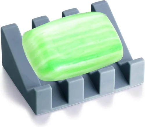 Miniatura 2 de Jabonera, soporte para pastilla de jabón para ducha, para baño, cocina, bañera, fácil de limpiar, mantiene el jabón seco, extiende la vida del jabón
