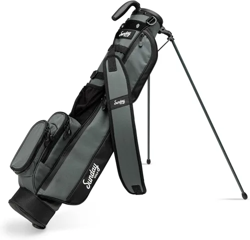 Miniatura 10 de The Original Sunday Golf Loma Bag - Bolsa de golf ligera con correa y soporte, fácil de transportar bolsa de pie para campo de prácticas, par 3