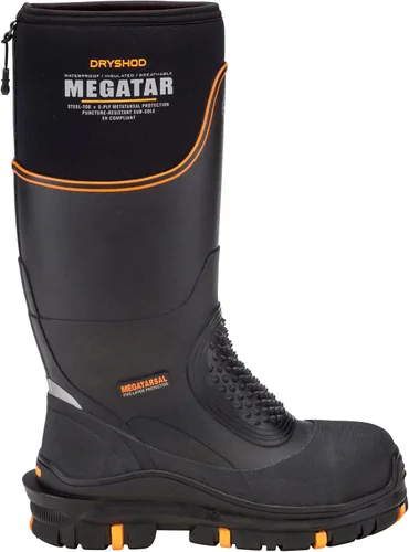 Miniatura 6 de Dryshod Megatar - Botas de trabajo con puntera de acero, color negro