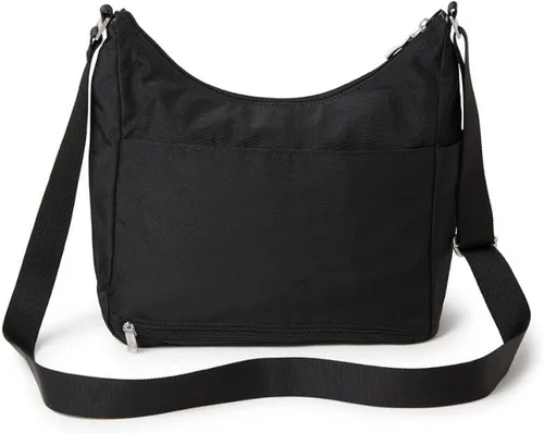 Miniatura 7 de Baggallini womens Everywhere Bagg Crossbody Women 11x9 Lightweight Nylon Hobo Water-resistant Travel Bag W/Rfid