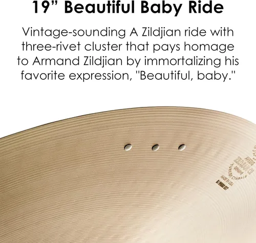 Miniatura 3 de Zildjian A0034 - Platillo mediano (20 pulgadas)